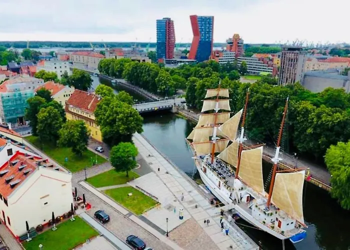 Old Town Riverside Antique Gallery Self Check-in Appartement Klaipėda